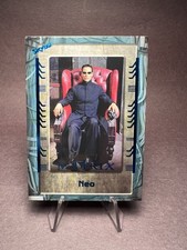 2024 Skybox The Matrix Weekly Achievement Neo Blue Parallel C-9 Keanu Reeves