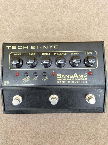 Pédale tech21 sansamp bass - tech21,
