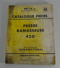 Catalogue pieces Mc Cormick International Press Ramasseuse 420
