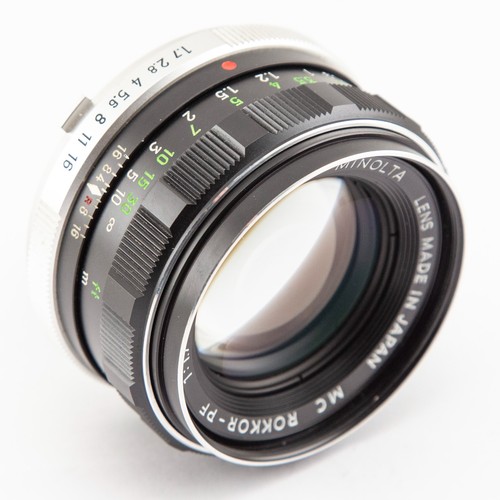 Objectif minolta rokkor - objectif, rokkor-pf