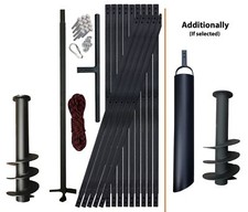 Foreuse de puits Forage Le forage manuel par tarière 3-15m + bouteille à clapet!