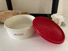 525⚜️ Tupperware Round Cookie Box Diameter 20cm