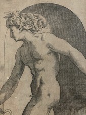 Engraving Gravure Portrait