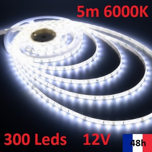 Ruban bandeau led strip - 5m, 300