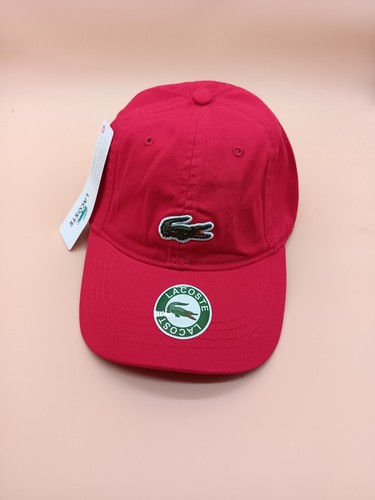 Casquette lacoste rouge grand - lacoste,