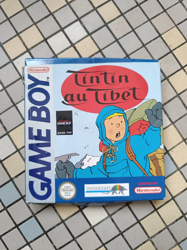 Tintin tibet game boy - au,
