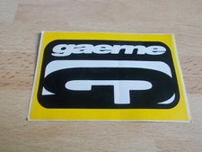 GAEME Motorcycle Boots Sticker