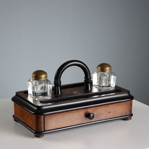 Encrier ancien bois - ancien,