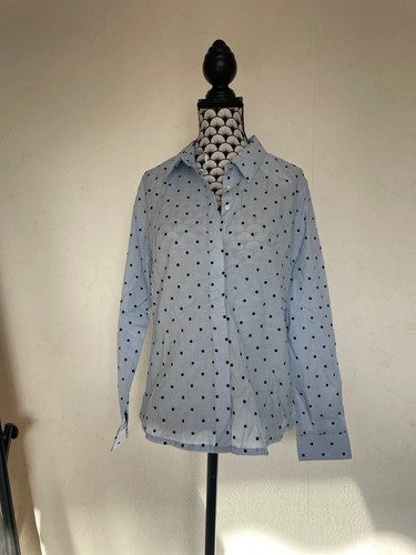 Chemise cache bleu - chemise,