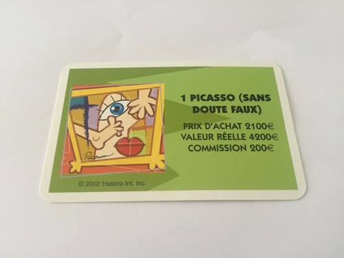 Carte acquisition picasso - carte,