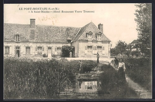 Cpa port montain - cpa, le