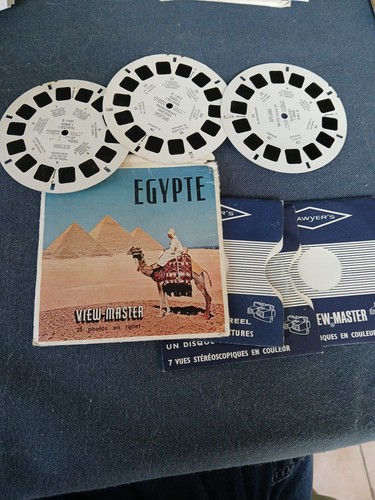View master disques - disques, egypte
