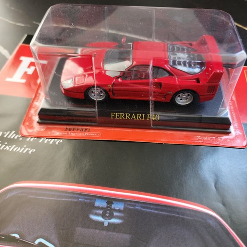 Miniature ferrari f40 - miniature, 1:43
