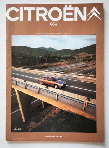 1981 citroen gsa special club - gsa,
