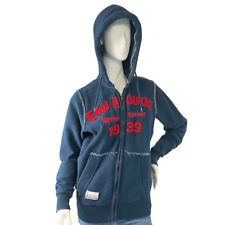 Circuit De Spa Belgium Formula 1 Zip Navy Sweatshirt Francorchamps Eau Rouge XS