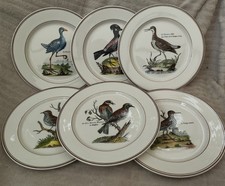 6 Assiettes À Dessert Villeroy & Boch Paradiso Oiseaux 