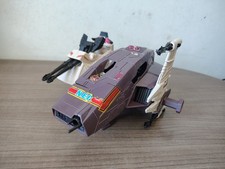 1988 Rare Vintage Star Wars Droids Side Gunner Vehicle Glasslite Brazil POTF