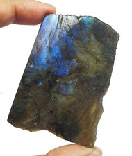 Dalle de labradorite bleue