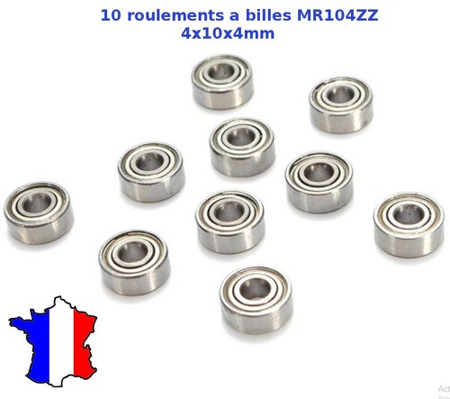 Roulement billes mr 104 - 10,