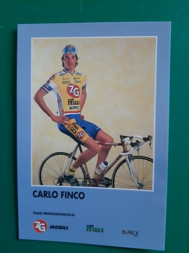 Cyclisme carte cycliste carlo - cyclisme,