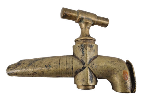 Ancien robinet tonneau - ancien,