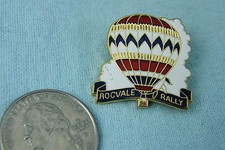 HOT AIR BALLOON LAPEL PIN ROCVALE RALLY