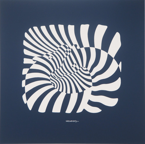 Victor vasarely zèbres - :,