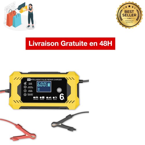 Chargeur batterie voiture - chargeur, de