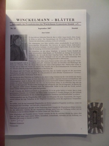 Winckelmann blätter - winckelmann,