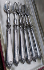 Série de 6 fourchettes à