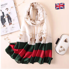 Foulard femme en soie satinée