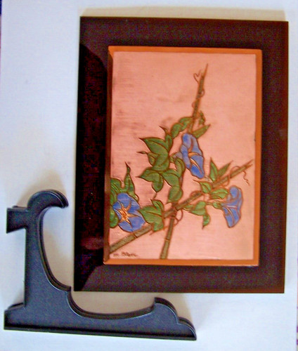 Chevalet plaque émail - chevalet,