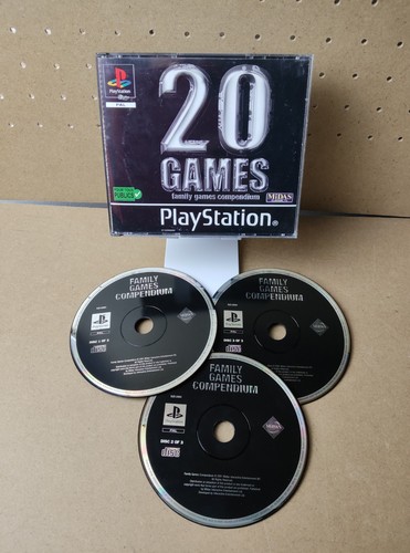Family game compendium ps1 jeu - game,