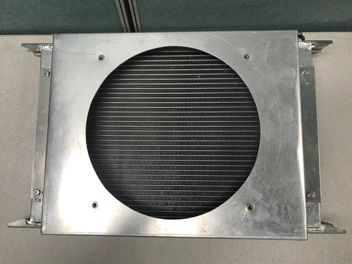 Returned radiator shroud fit - returned,