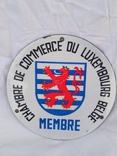 Plaque  Émaillée Chambre De