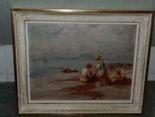 Superbe tableau Marine huile