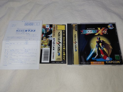 Rockman megaman sega saturn - x4,