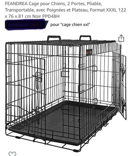 Cage chien pliable xxxl - xxxl, (121