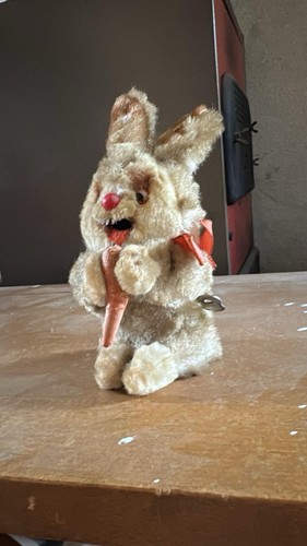 Peluche lapin beige - , vintage
