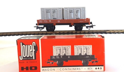 Jouef wagon containers - ", containers"