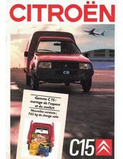 ▄▀▄ Brochure CITROEN C15