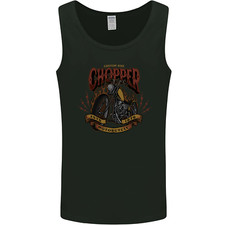 Custom Bike Chopper Moto Motard Hommes Débardeur