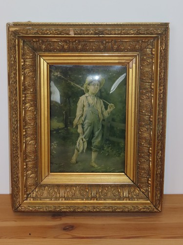 Tableau cadre doré ancien - cadre,