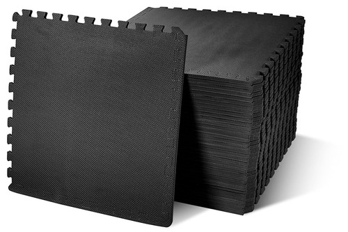 Puzzle exercise mat with - mat,