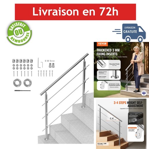 Vevor rampe escalier 120 cm - vevor,