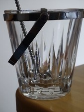 CRYSTAL ICE BUCKET IN THE TASTE OF ST LOUIS CERDAGNE STYLE