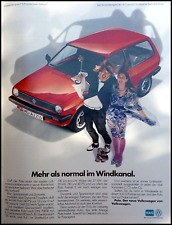 1983 VW Polo 86C hatchback, original advertising