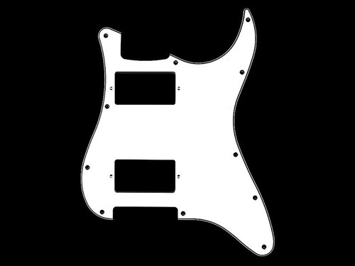 Pickguard blanc 3ply 11 - pickguard,