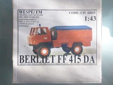 Wespe Model / Fonderie Miniature  1/43 Berliet FF415 DA