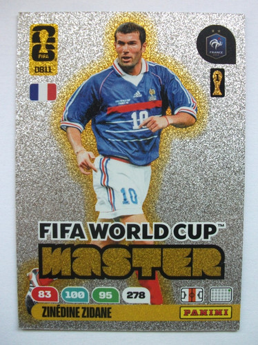 Panini adrenalyn zidane - panini, xl